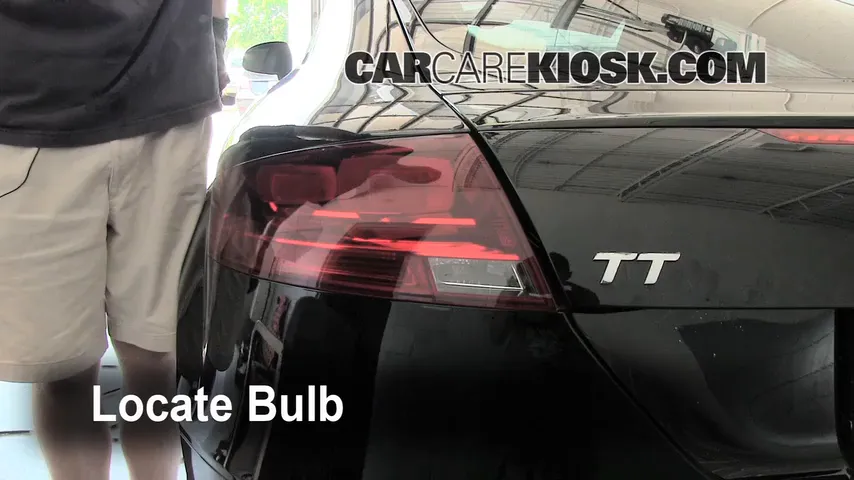 2008 Audi TT Quattro 3.2L V6 Coupe Luces Luz de reversa (reemplazar foco)